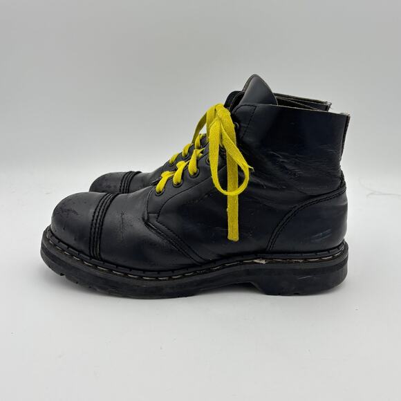 Vintage Gripfast Combat Boots Men's 10 Made in England Grunge Punk Rock - Picture 5 of 14